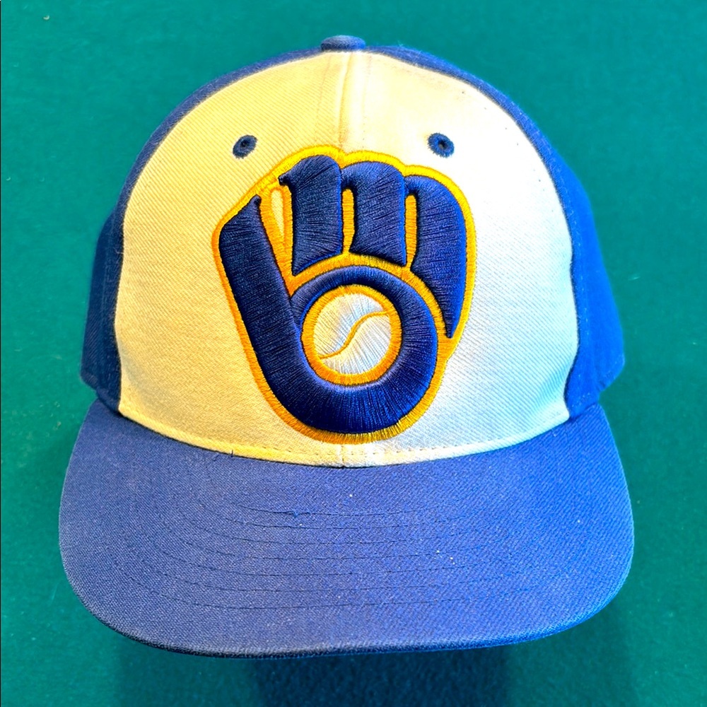 Milwaukee Brewers Cooperstown Collection fitted Hat , 7 1/8 , $14